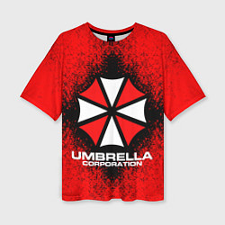 Женская футболка оверсайз Umbrella Corporation