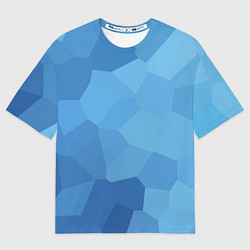 Футболка оверсайз женская Пикси кристаллы, цвет: 3D-принт