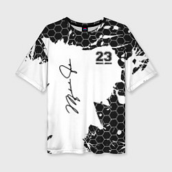 Женская футболка оверсайз Michael Jordan 23