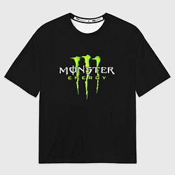 Женская футболка оверсайз MONSTER ENERGY