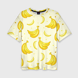 Женская футболка оверсайз Банана