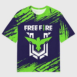 Женская футболка оверсайз FREE FIRE ФРИ ФАЕР