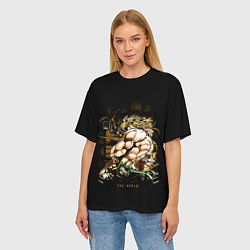 Футболка оверсайз женская JoJo Bizarre Adventure, цвет: 3D-принт — фото 2