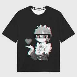 Футболка оверсайз женская Re:Zero, цвет: 3D-принт