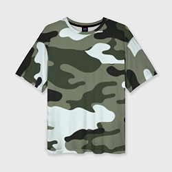 Женская футболка оверсайз Camouflage 2