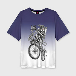 Женская футболка оверсайз BMX