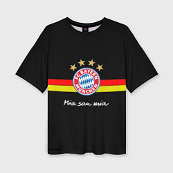 Женская футболка оверсайз Бавария