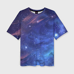 Женская футболка оверсайз Звёздное небо