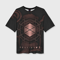 Женская футболка оверсайз DESTINY, TITAN