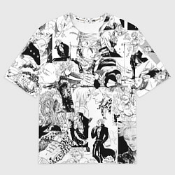 Женская футболка оверсайз Бан