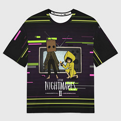 Футболка оверсайз женская Little Nightmares 2, цвет: 3D-принт