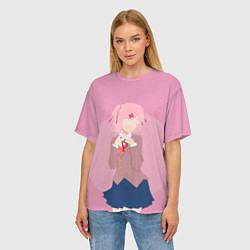 Футболка оверсайз женская Natsuki Art, цвет: 3D-принт — фото 2