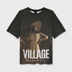 Женская футболка оверсайз RESIDENT EVIL VILLAGE
