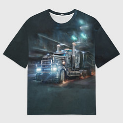 Женская футболка оверсайз Neo truck