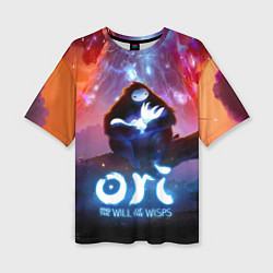 Футболка оверсайз женская Ori and the Will of the Wisps, цвет: 3D-принт