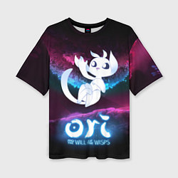 Женская футболка оверсайз Ori and the Will of the Wisps