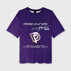 Женская футболка оверсайз Deep Purple - Live at Montreux 1996