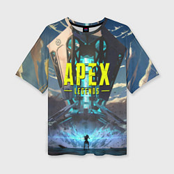 Женская футболка оверсайз APEX Legends boom