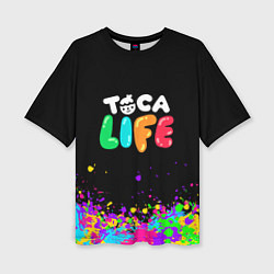 Женская футболка оверсайз Toca Life