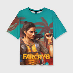Женская футболка оверсайз Far Cry Dani Rojas