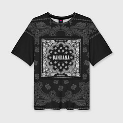 Футболка оверсайз женская Big Baby Tape x Kizaru: BANDANA, цвет: 3D-принт