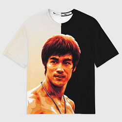 Футболка оверсайз женская Будь водой, цвет: 3D-принт