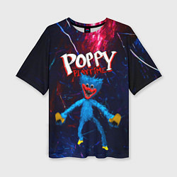 Футболка оверсайз женская Poppy Playtime, цвет: 3D-принт