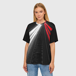 Футболка оверсайз женская Unlimited Highway, цвет: 3D-принт — фото 2