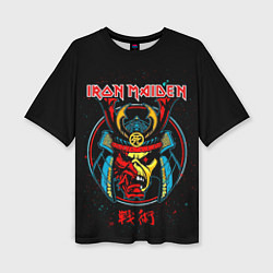Женская футболка оверсайз Iron Maiden - Senjutsu