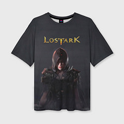 Женская футболка оверсайз Lost Ark Ассасин Клинок смерти