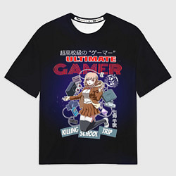 Женская футболка оверсайз Ultimate Gamer - Danganronpa