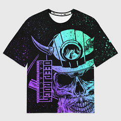 Женская футболка оверсайз Deep Rock Galactic - Dander Darkness Dwarves