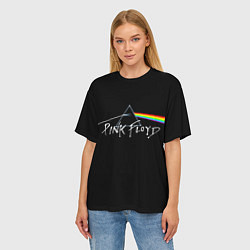 Футболка оверсайз женская PINK FLOYD - ПИНК ФЛОЙД, цвет: 3D-принт — фото 2