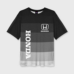 Женская футболка оверсайз Honda Хонда