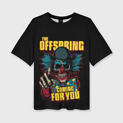 Футболка оверсайз женская The Offspring рок, цвет: 3D-принт
