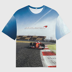 Футболка оверсайз женская McLaren F1 Racing Team, цвет: 3D-принт