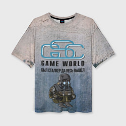 Женская футболка оверсайз GSC Game World