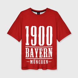 Женская футболка оверсайз Бавария Bayern Munchen