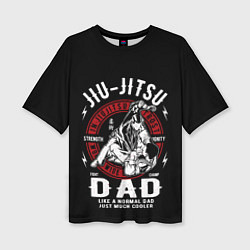 Футболка оверсайз женская Джиу Джитсу Jiu Jitsu, цвет: 3D-принт