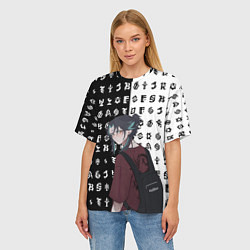 Футболка оверсайз женская СТУДЕНТ СЯО ГЕНШИН ИМПАКТ, цвет: 3D-принт — фото 2