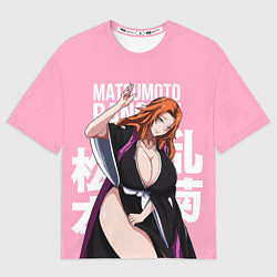 Футболка оверсайз женская Matsumoto Rangiku, цвет: 3D-принт