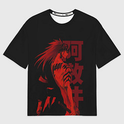Футболка оверсайз женская Abarai Renji, цвет: 3D-принт