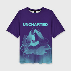 Футболка оверсайз женская Uncharted Арт, цвет: 3D-принт