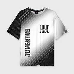 Женская футболка оверсайз JUVENTUS Juventus Градиент