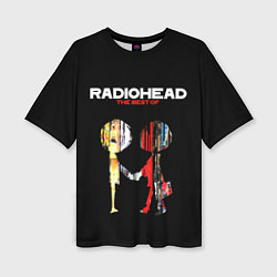 Женская футболка оверсайз Radiohead The BEST