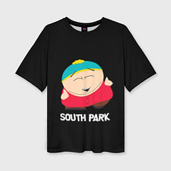 Женская футболка оверсайз Южный парк - Эрик Eric танцует