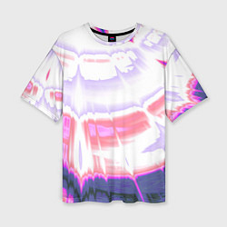 Футболка оверсайз женская Тай-дай Абстракция Tie-Dye, цвет: 3D-принт