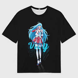 Футболка оверсайз женская Идущая Виви Песнь флюоритового глаза, цвет: 3D-принт