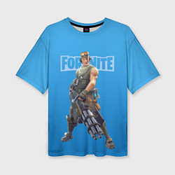 Женская футболка оверсайз Fortnite Recon Scout Video game Разведчик