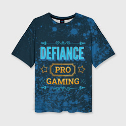 Футболка оверсайз женская Игра Defiance: PRO Gaming, цвет: 3D-принт